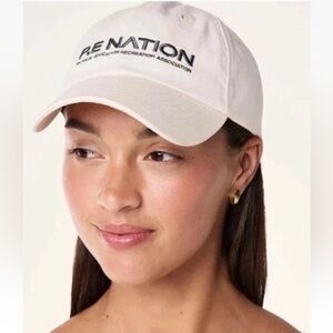New P.E Nation Worldwide Logo Homage Cap Blush NWT One Size Fits All Unisex